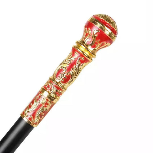 upholstery Walking Stick Man Party Decorative Cane Elegant Walking Stick Elegant Alloy Handle