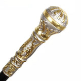 upholstery Walking Stick Man Party Decorative Cane Elegant Walking Stick Elegant Alloy Handle(10 Pack)