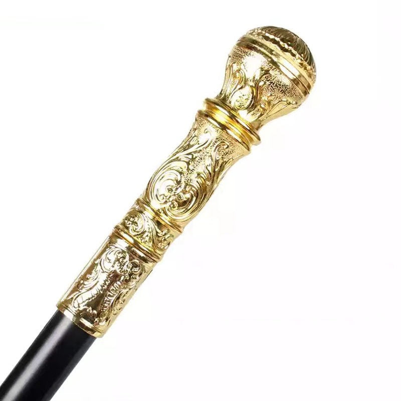 upholstery Walking Stick Man Party Decorative Cane Elegant Walking Stick Elegant Alloy Handle