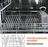 Barbecue BBQ Tools Stainless Steel Chicken Rib Rosting Stand Rack