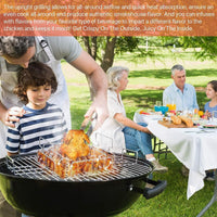 Barbecue BBQ Tools Stainless Steel Chicken Rib Rosting Stand Rack