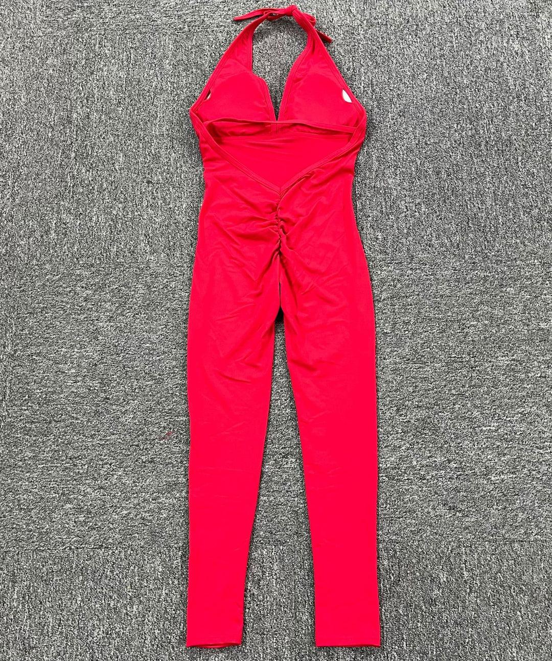 Romper Scrunch Butt Jumpsuit Yoga Deep V-neck Clothing Fitness Backless Gym