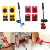 Heavy furniture appliance lifting 5 piece Tool(Bulk 3 Sets)