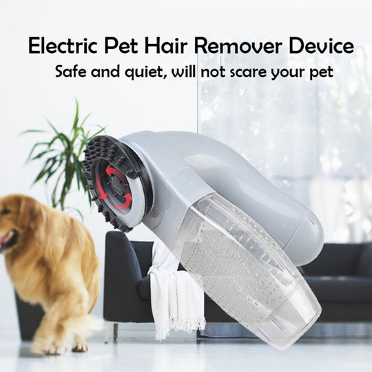 Pet Shedding Tool Hair Fur Remover Puppy Electric Hair Shedding Grooming Brush Comb Remover Unload Vacuum Cleaner Trimmer (Bulk 3 Sets)