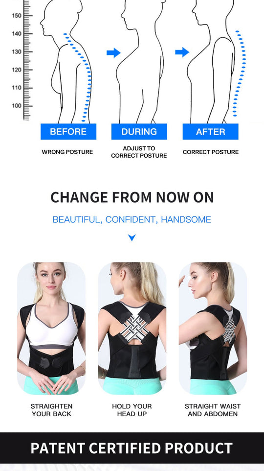 Posture corrector for back shoulder back support Women And Men(10 Pack)