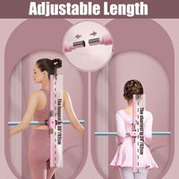 Yoga Sticks Stretching Tool Posture Retractable Design(Bulk 3 Sets)