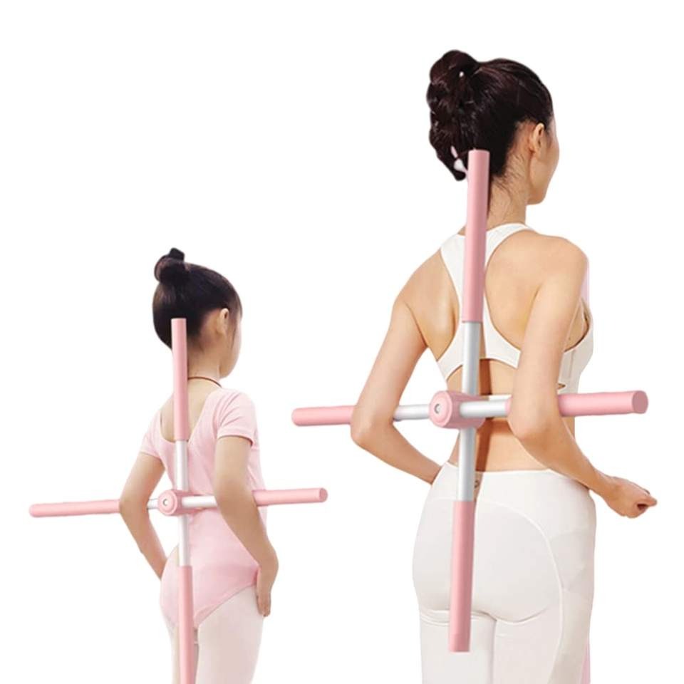 Yoga Sticks Stretching Tool Posture Retractable Design