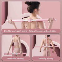 Yoga Sticks Stretching Tool Posture Retractable Design(10 Pack)