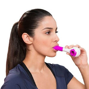 Thin Face Breathing Trainer Adjustable Lung Breathing Exerciser Lung Capacity Trainer(5 Pack)
