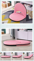 Specatator Cushion Fabric With Back Folding Stadium Seat Indoor Floor Bleacher Chairs