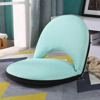 Specatator Cushion Fabric With Back Folding Stadium Seat Indoor Floor Bleacher Chairs(Bulk 3 Sets)
