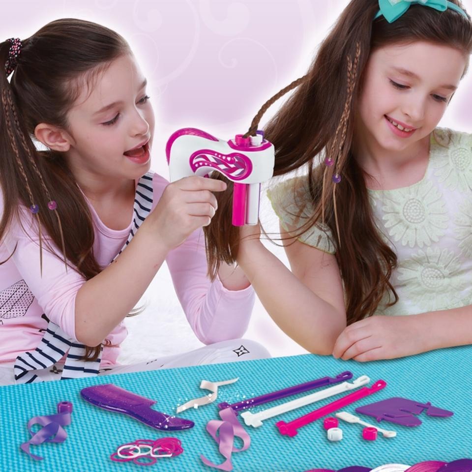 Perfect Gift Hair Braider for Kids Hair Braiding Machine Hair Twisting Toy Electric Rollers (Bulk 3 Sets)