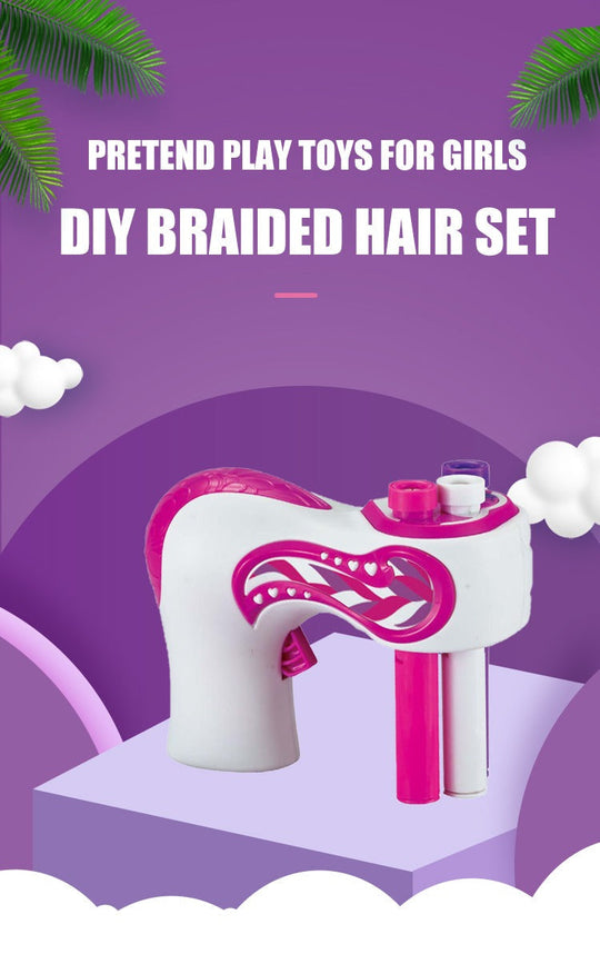 Perfect Gift Hair Braider for Kids Hair Braiding Machine Hair Twisting Toy Electric Rollers (5 Pack)