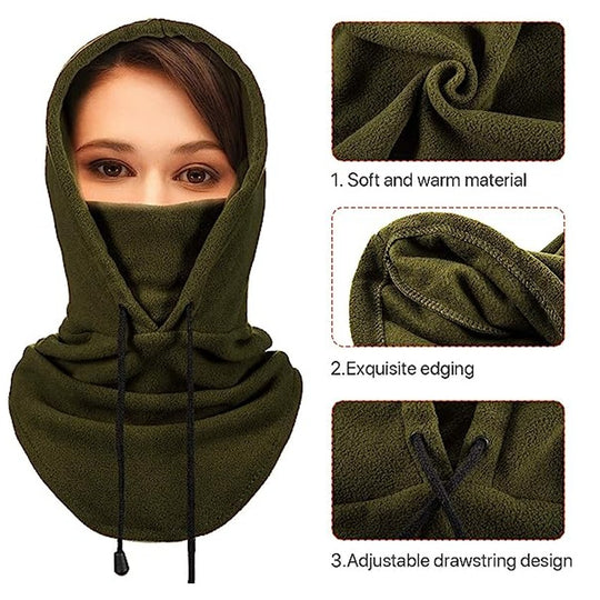 Upholstery Winter Outdoor Hood Windproof Ski Cycling Hunting Full Face