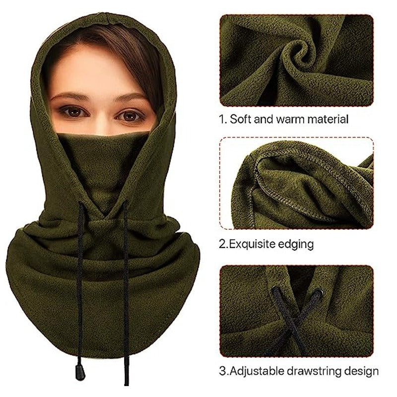 Upholstery Winter Outdoor Hood Windproof Ski Cycling Hunting Full Face(Bulk 3 Sets)