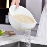 Sieves and Strainers Rice Washing Bowl Strainer Drain Basket(10 Pack)