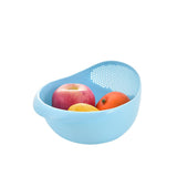Sieves and Strainers Rice Washing Bowl Strainer Drain Basket(Bulk 3 Sets)