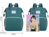Multifunctional Travel Diaper Waterproof Maternity Handbag Stroller baby Nappy Bag Bed(10 Pack)