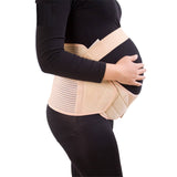 Dotted Grip tourmaline Socks & Pregnancy Waist/Back/Abdomen Band, Belly Brace Combo Pack(Bulk 3 Sets)