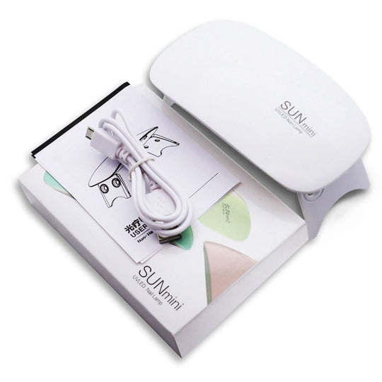 Portable Gel Light Mouse Shape Pocket Size Nail Dryer with USB Cable for All Gel Polish