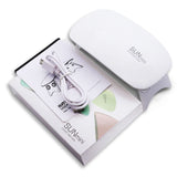 Portable Gel Light Mouse Shape Pocket Size Nail Dryer with USB Cable for All Gel Polish(Bulk 3 Sets)
