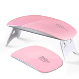 Portable Gel Light Mouse Shape Pocket Size Nail Dryer with USB Cable for All Gel Polish
