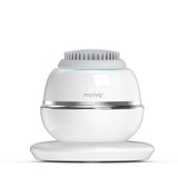 Electric Rechargeable Sonic Scrubber Silicone Facial Cleansing Brush For Face Cleaning Skin Pore Shrinking(Bulk 3 Sets)