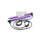 Indoor Exercise Portable Multi functional Yoga Stick Pilates Bar Kit with Resistance Band(Bulk 3 Sets)