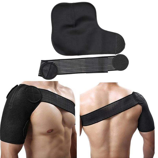 Shoulder Support Breathable Neoprene Brace for Injury Prevention Pain Relief (Bulk 3 Sets)