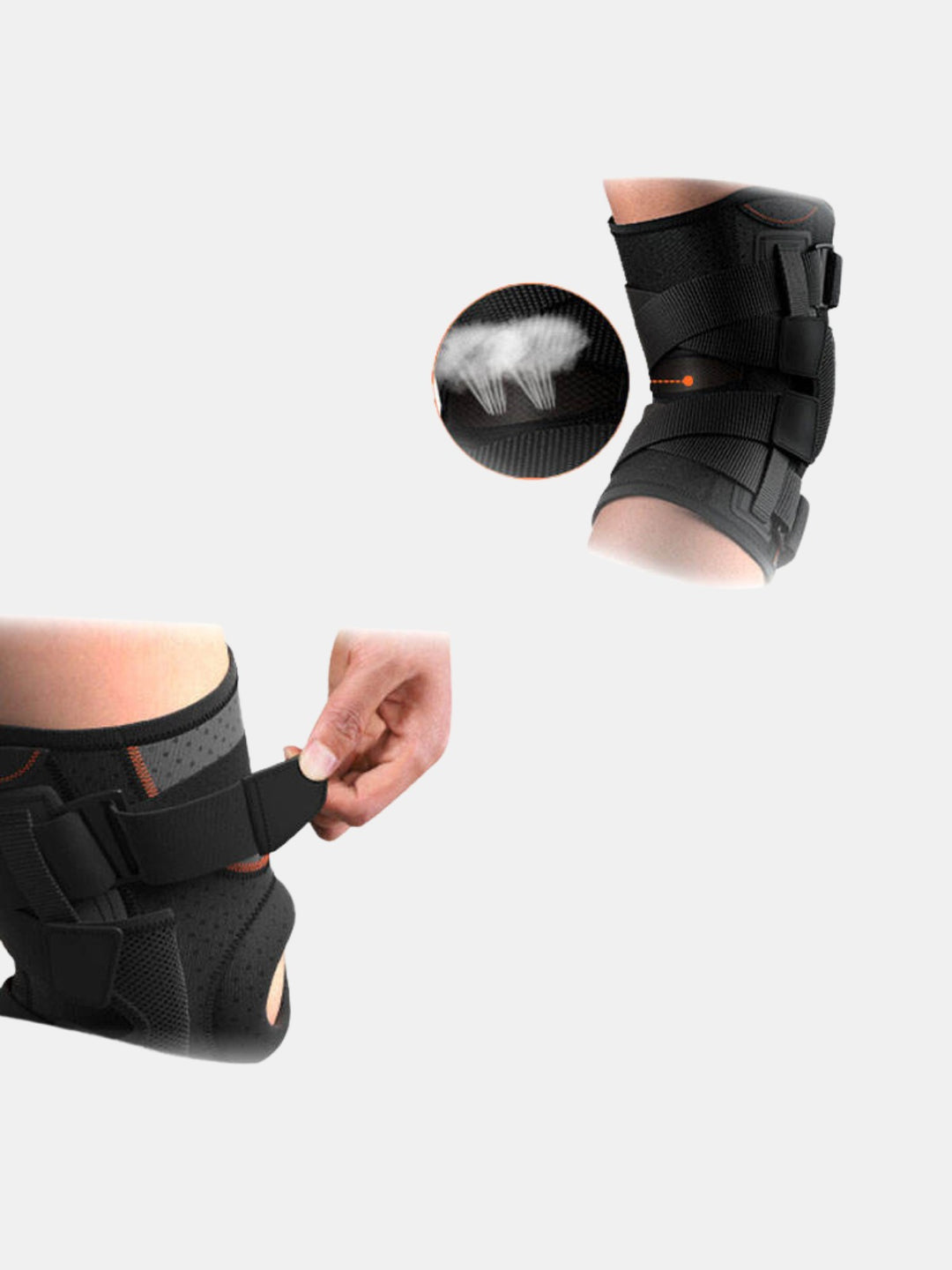 Neoprene Strong Support Sports Hinged Knee Pads Knee Brace