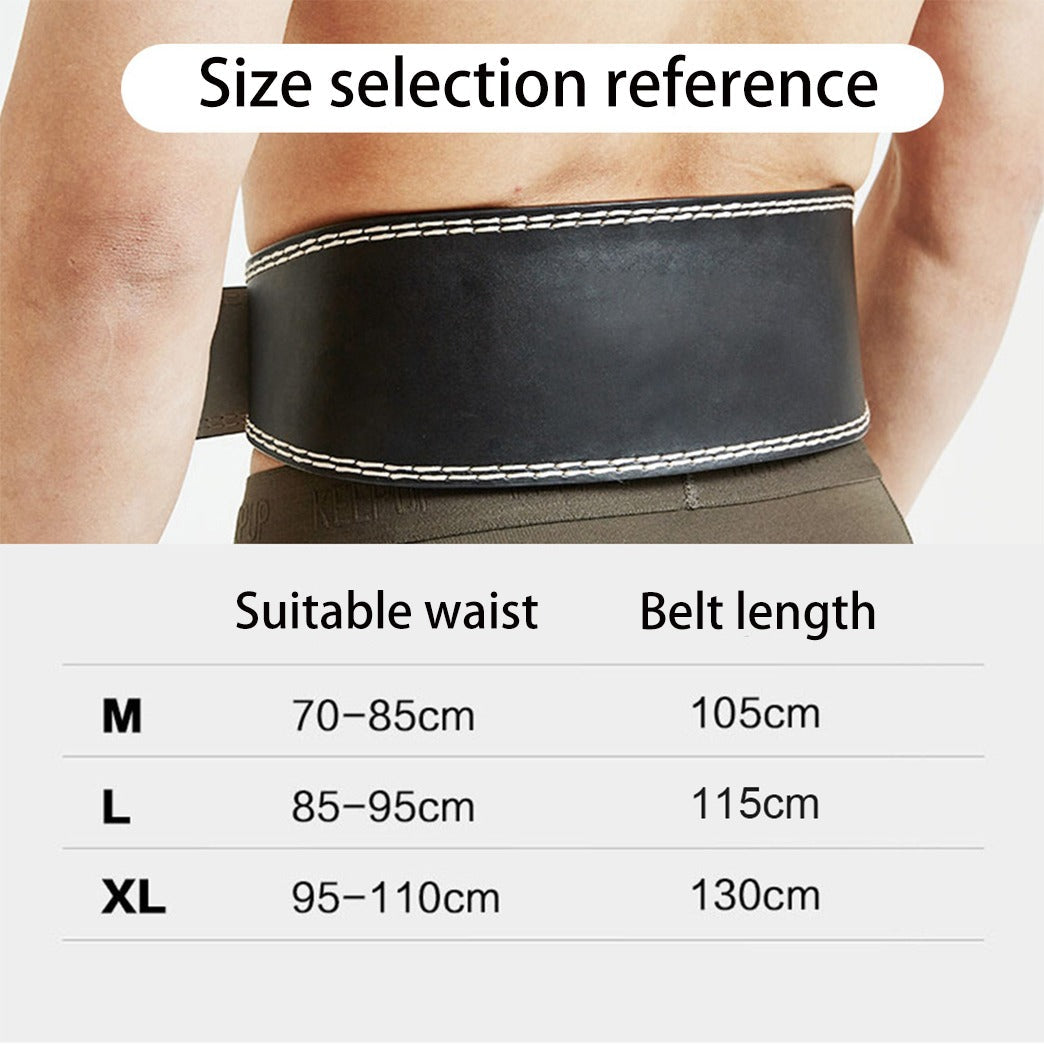 Power Training cinturon Lever Leather Buckle Heavy lift Weightlifting Weight Powerlifting Gym Lifting Belt(Bulk 3 Sets)