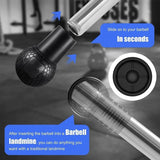 Soft Sport Rubber Landmine Attachment for Barbell Turn any surface into a Barbell(Bulk 3 Sets)