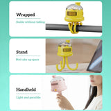 Stroller Fan Student Dormitory Silent Usb Clip Octopus Children Handheld Stroller Fan Leafless(10 Pack)
