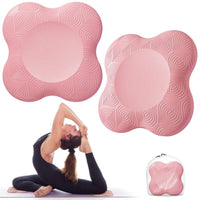 Yoga Knee Pad Cushion &  4 Wheel Exercise AB Wheel(Bulk 3 Sets)