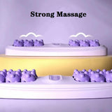 Refelxology Rolling Massage beads Texture Roller 3D Floating Point Tool Foot Massage Roller Mat(10 Pack)