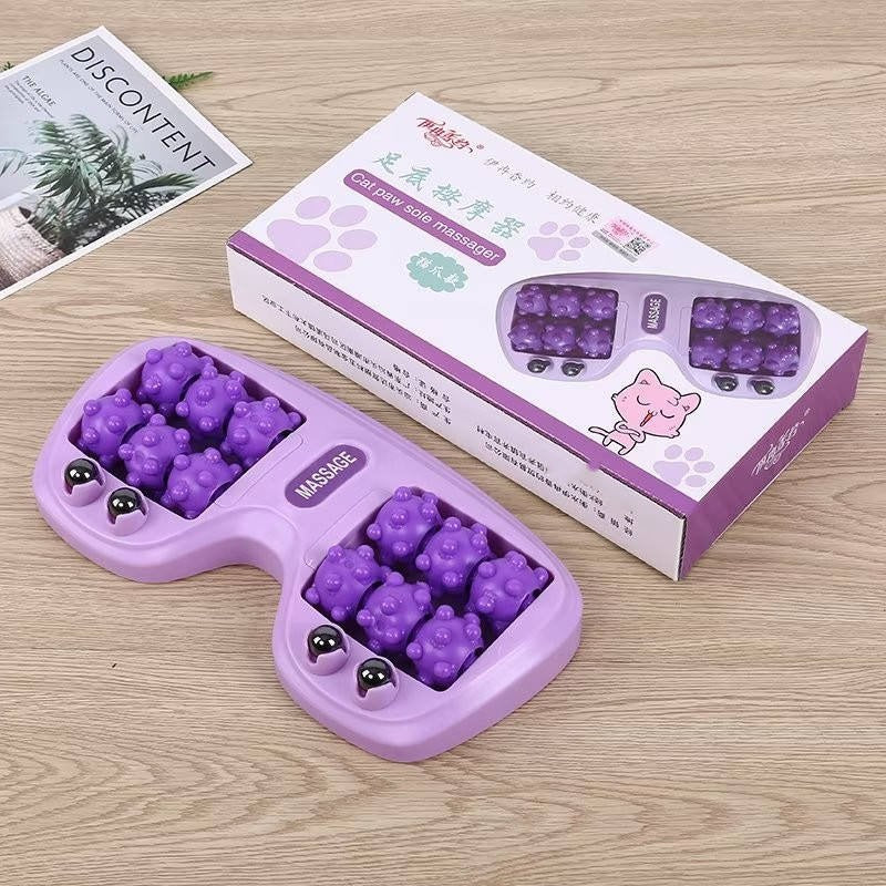 Refelxology Rolling Massage beads Texture Roller 3D Floating Point Tool Foot Massage Roller Mat