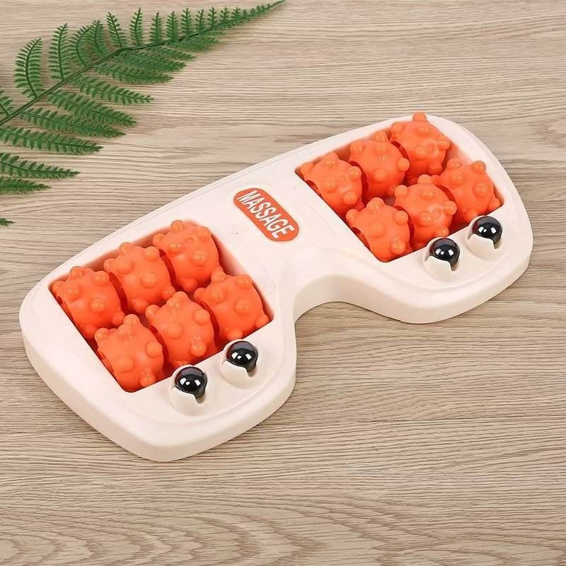 Refelxology Rolling Massage beads Texture Roller 3D Floating Point Tool Foot Massage Roller Mat