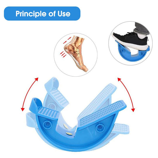 Auxiliary Board Foot Stretcher & Ankle Silicone Gel Heel Pad Pack