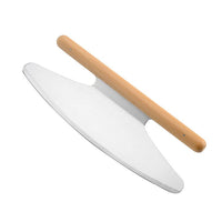 Professional Grade Design Pizza Tools Stainless Steel Rocker with Blade Protective Cover