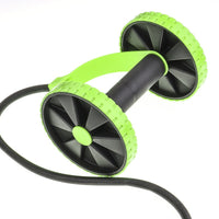 Double Ab Roller Wheel Fitness Abdominal Muscle Trainer