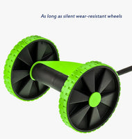 Double Ab Roller Wheel Fitness Abdominal Muscle Trainer (10 Pack)