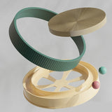 Cat Wheel funy Scratching board With 3 Balls