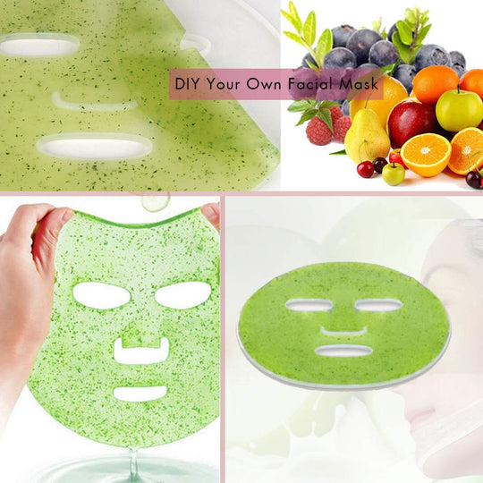 Face Mask DIY Maker Machine Natural Fruit Vegetable Mask SPA Skin Care(Bulk 3 Sets)