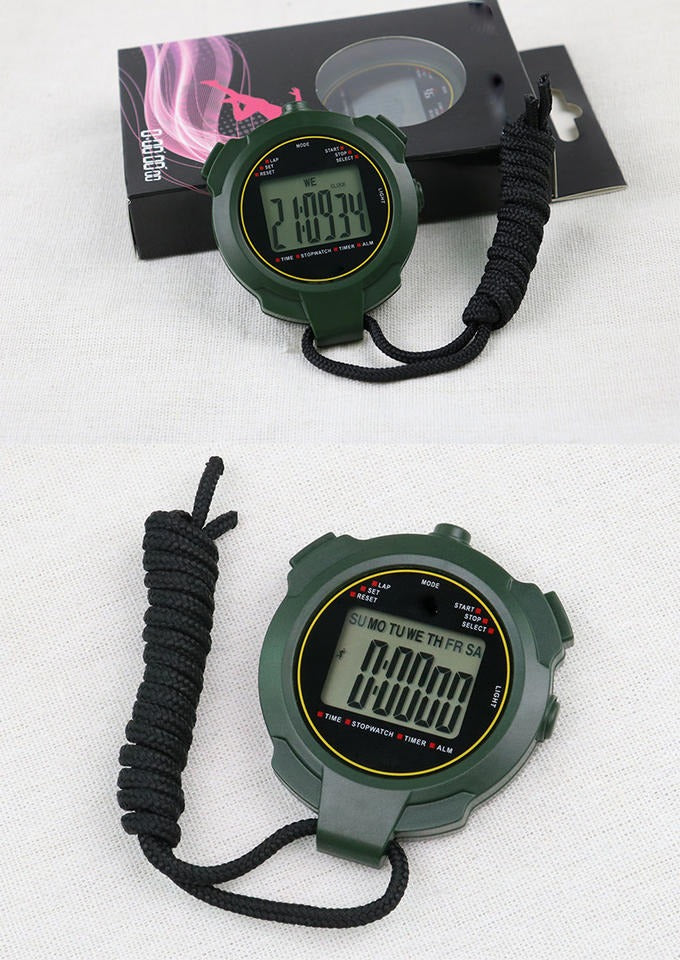 Sports Game Digital Timer Referee Football Coaching Accessories