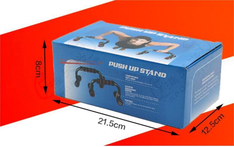 Premium Home Fitness Push-up Pole Workout Handle with Cushioned Foam Grip Equipment(10 Pack)