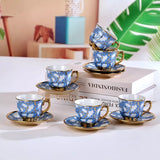 Perfect gift  ceramic mugs European style coffee cup gift set coffee mug and saucer