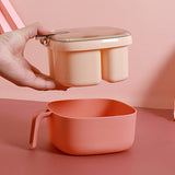 Premium Quality Four-Tray Spice Jar Set with Spoons & Lid(Bulk 3 Sets)