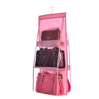 Hanging Purse Handbag Organizer Clear Hanging Shelf Bag Collection Storage(Bulk 3 Sets)