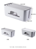 High Qulaity Tidy Box Organizer Anti Dust Wire Cord Management Storage Organizer Case(Bulk 3 Sets)