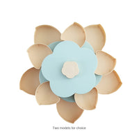 Double Deck Snack Box Flower Shaped Rotating Candy Serving Containers with Phone Holder, 10 Grid Creative Snacks Storage Tray for Dried Fruit, Nuts, Chips, Olives